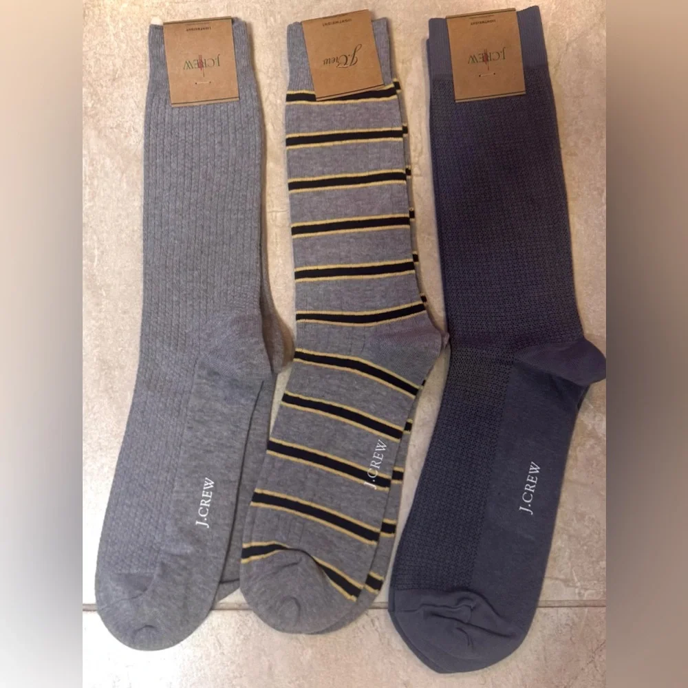 J. Crew Men’s Dress & Casual Socks